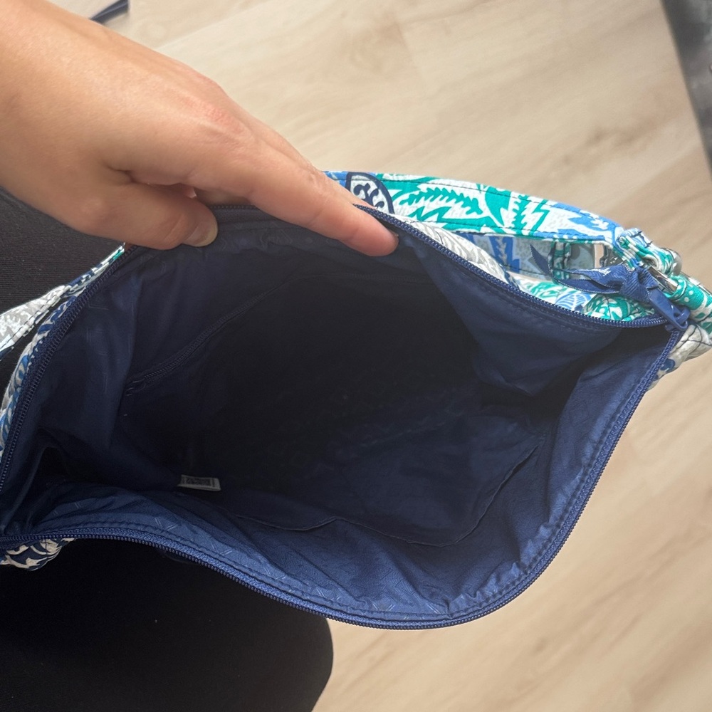 Vera Bradley Blue and Green Quilted Shoulder Bag Set - Picture 5 of 5